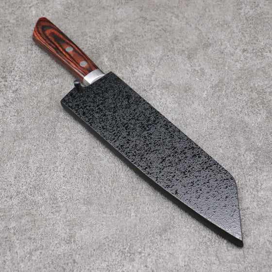 Kuroshime Magnolia Sheath for 180mm Bunka with Plywood pin Kaneko - Japanny - Best Japanese Knife