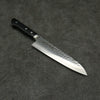 Kanetsune VG1 Hammered Gyuto 180mm Black Pakka wood Handle - Japanny - Best Japanese Knife