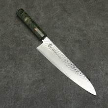  Sakai Takayuki VG10 33 Layer Damascus Gyuto 240mm Stabilized wood Handle - Japanny - Best Japanese Knife