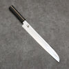 Shigeki Tanaka Majiro Silver Steel No.3 Bread Slicer 270mm Ebony Wood Handle - Japanny - Best Japanese Knife