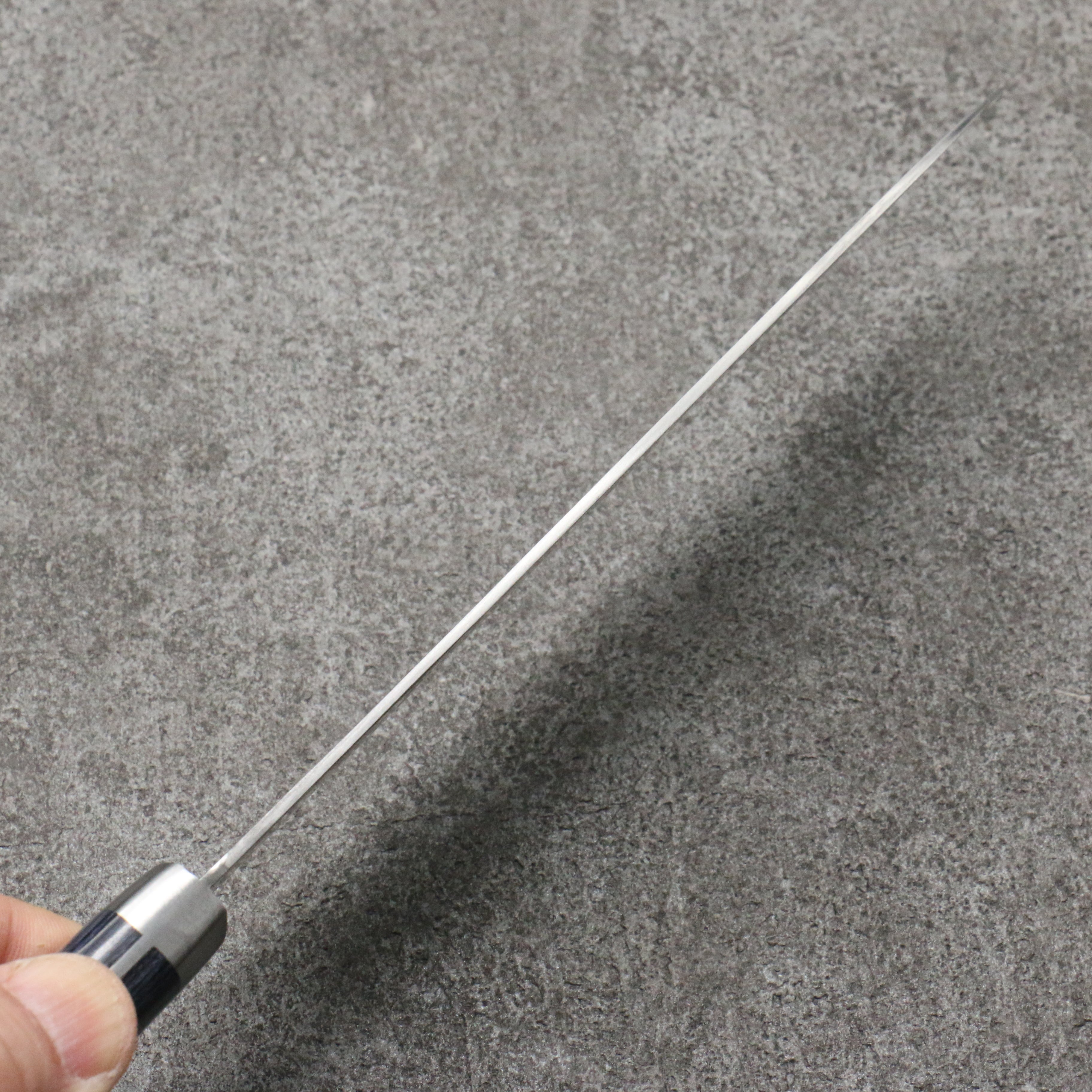 Kunihira Sairyu VG10 Damascus Gyuto  180mm Navy blue Pakka wood Handle - Japanny - Best Japanese Knife