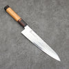 Sakai Takayuki VG10 33 Layer Damascus Gyuto 210mm Mountain cherry (12 sided) Handle - Japanny - Best Japanese Knife