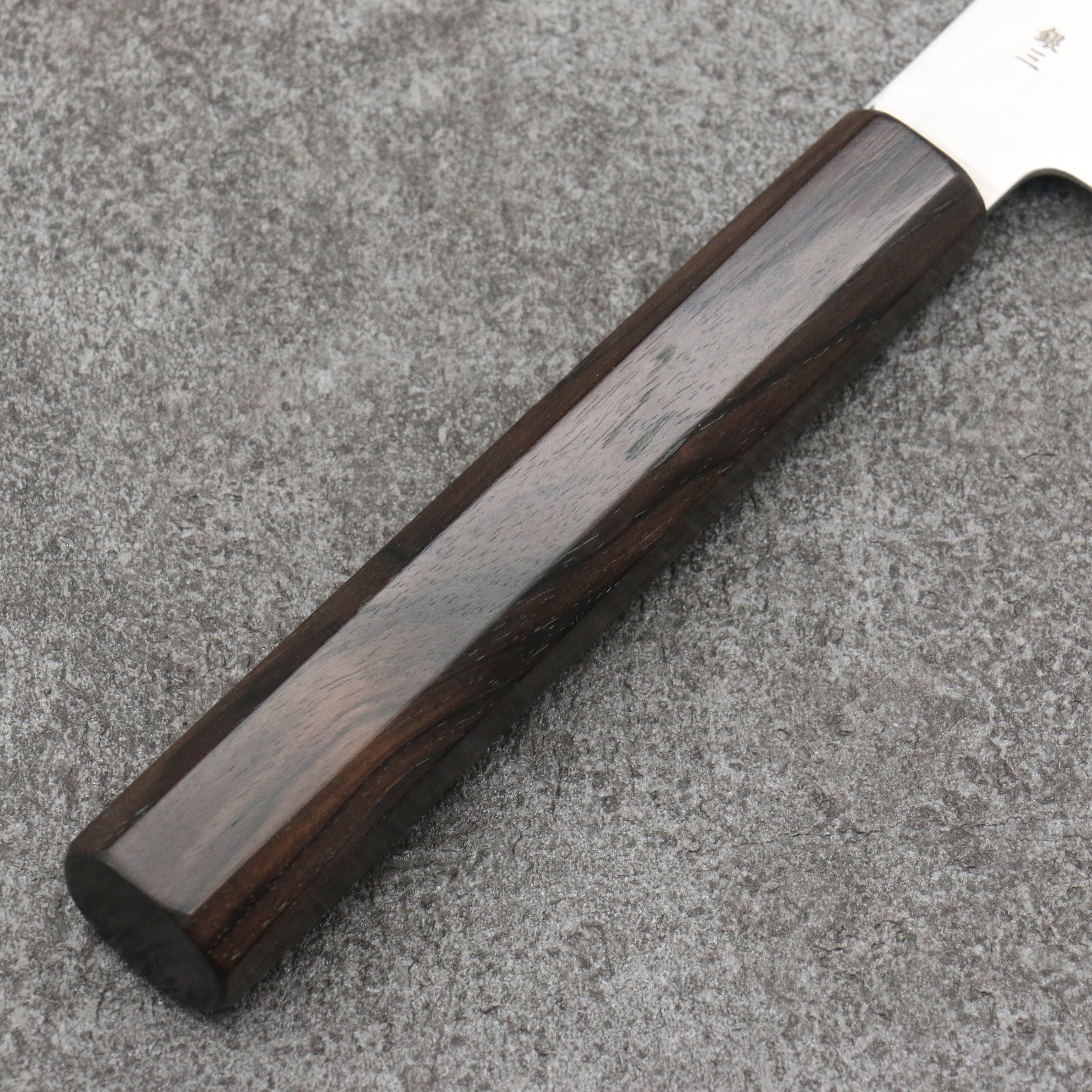 Seisuke Silver Steel No.3 Kiritsuke Petty-Utility 150mm Ebony Wood Handle - Japanny - Best Japanese Knife