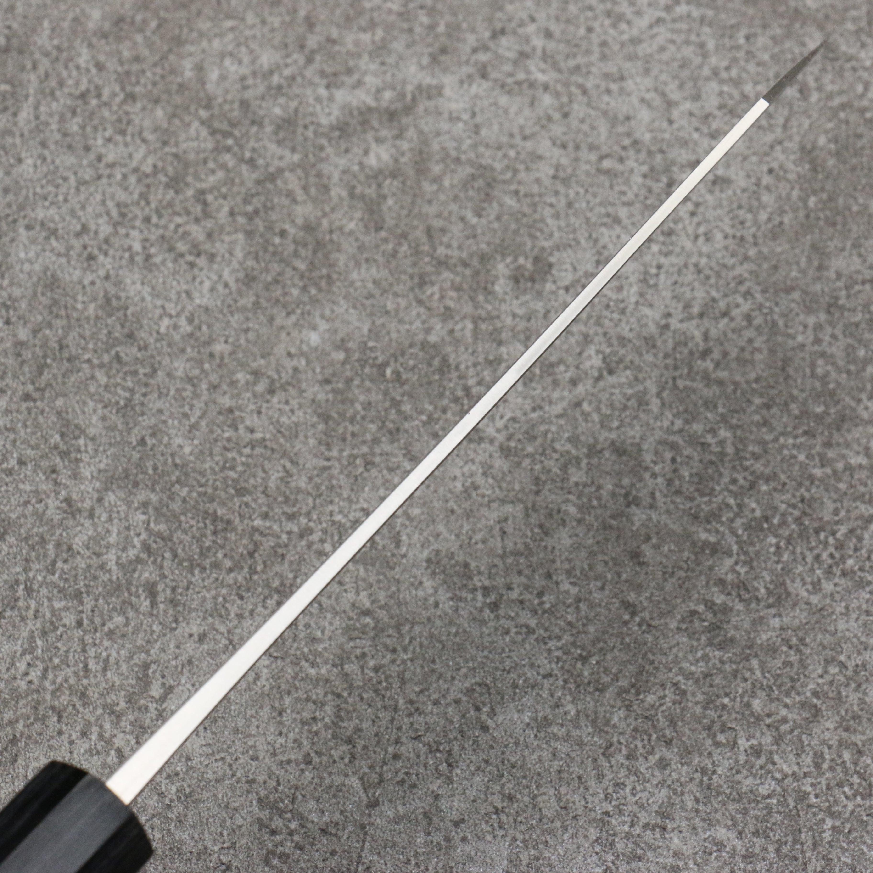 Nao Yamamoto VG10 Black Damascus Bunka 165mm Shitan Handle - Japanny - Best Japanese Knife