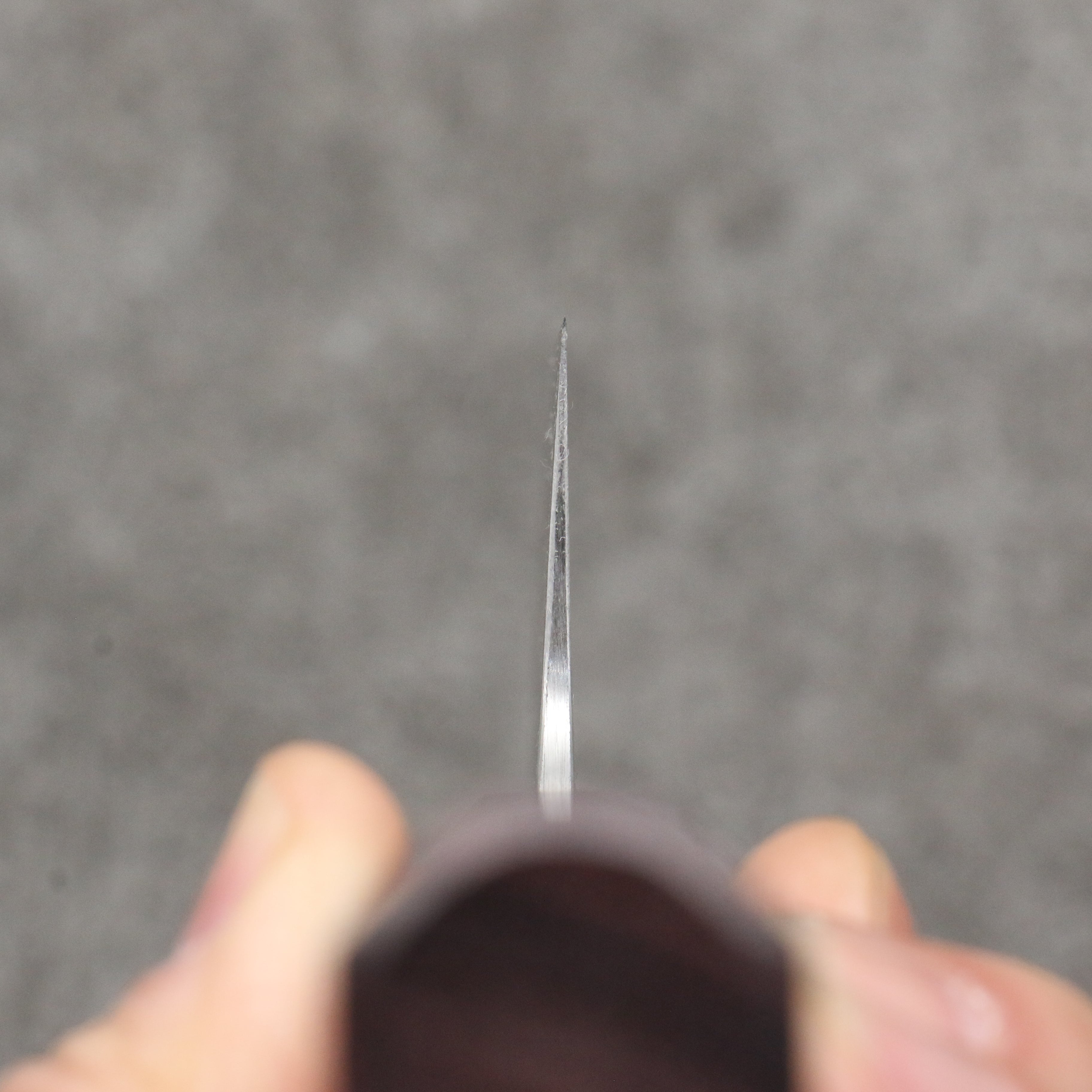 Nao Yamamoto VG10 Black Damascus Bunka 165mm Shitan Handle - Japanny - Best Japanese Knife