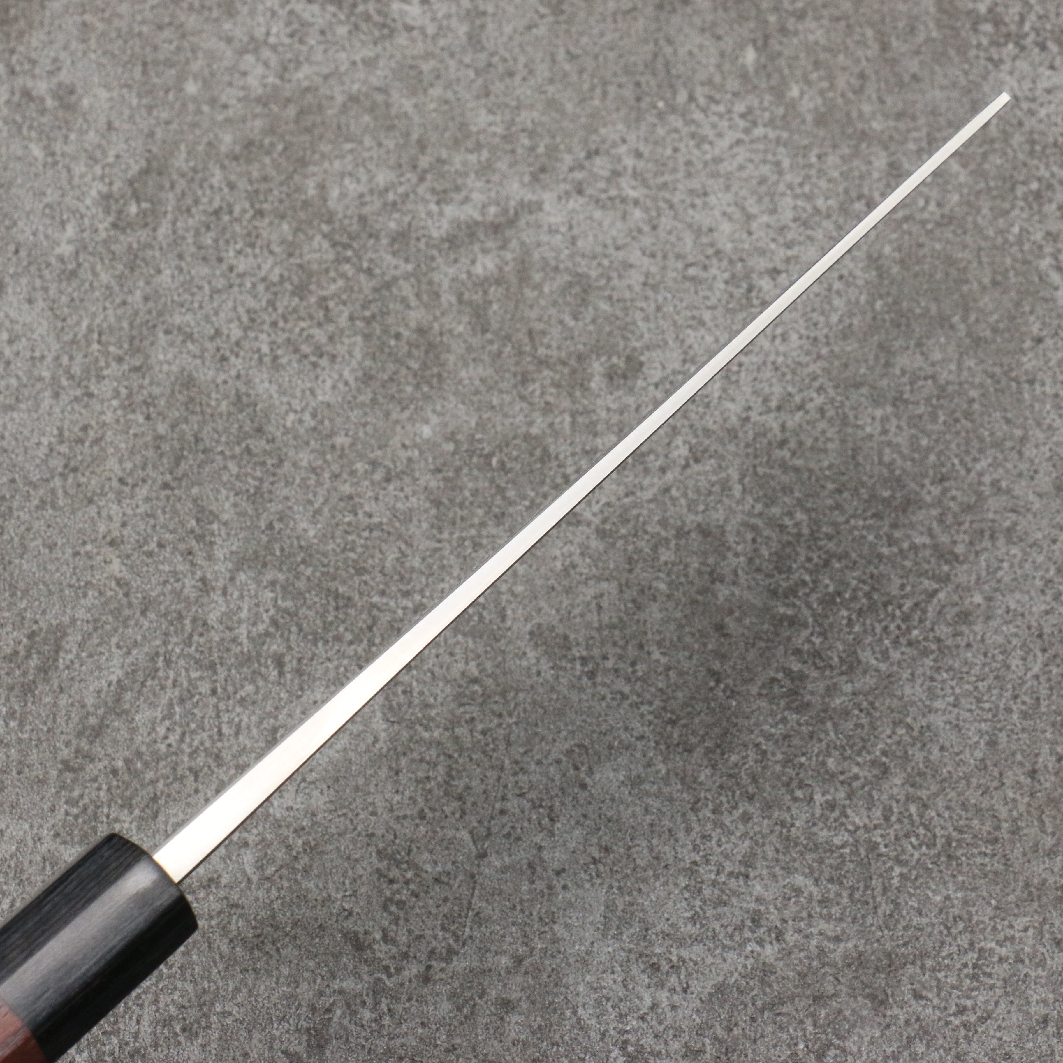 Nao Yamamoto VG10 Black Damascus Nakiri 165mm Shitan Handle - Japanny - Best Japanese Knife