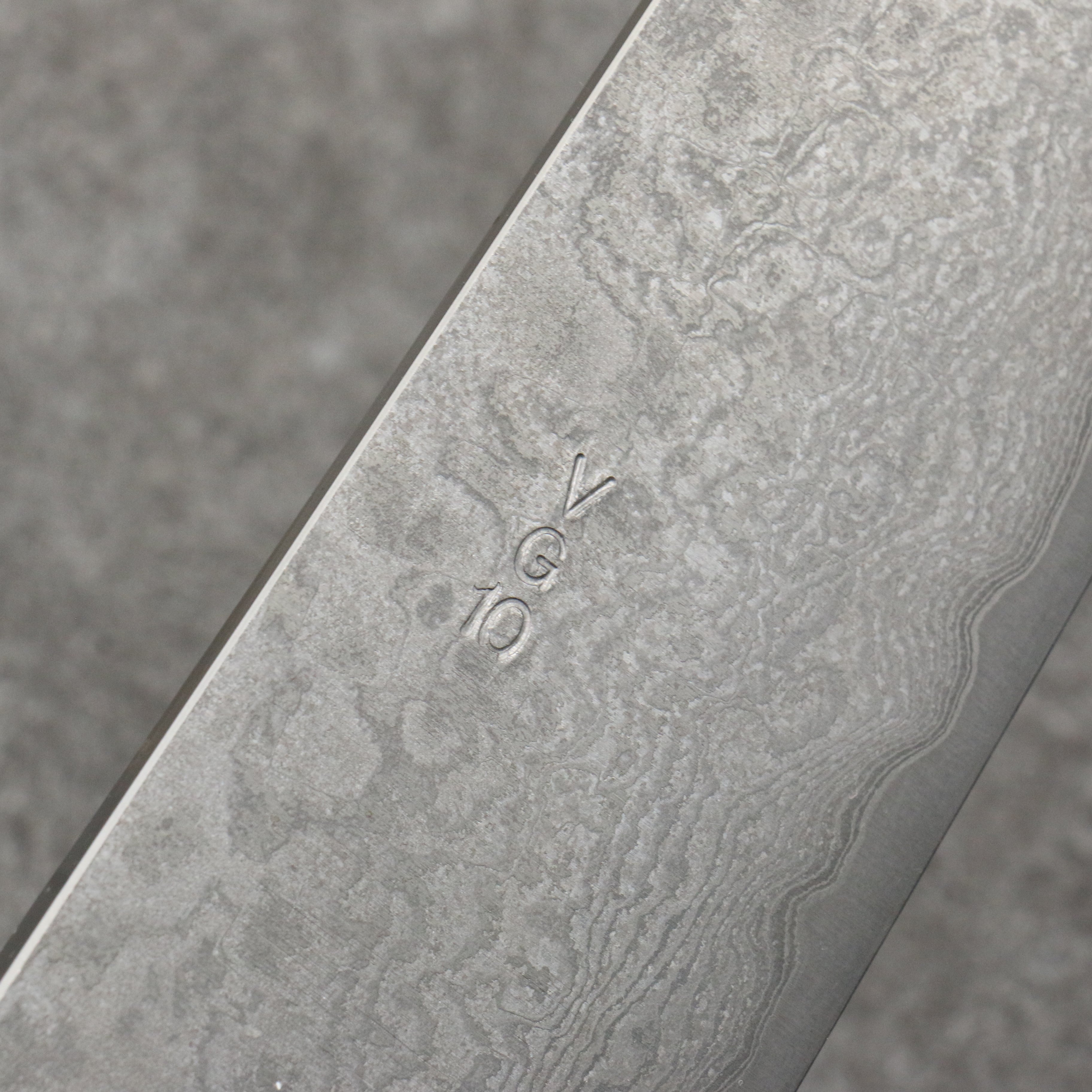 Nao Yamamoto VG10 Black Damascus Gyuto 240mm Shitan Handle - Japanny - Best Japanese Knife