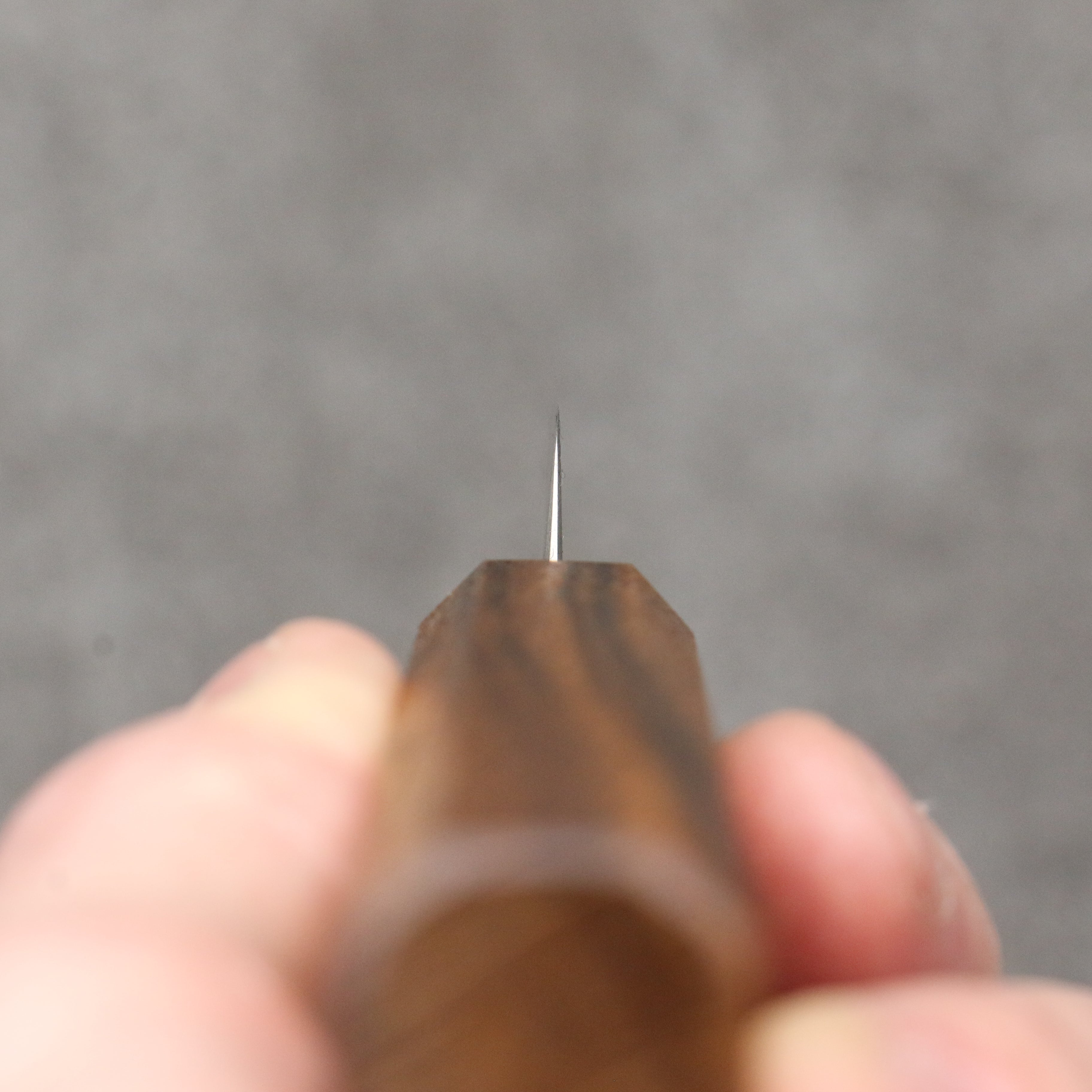 Seisuke Silver Steel No.3 Migaki Polish Finish Paring  80mm White Oak Handle - Japanny - Best Japanese Knife