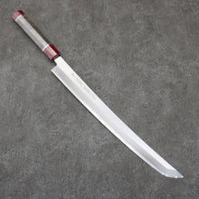  Sakai Takayuki Zangetsu Silver Steel No.3 Sakimaru Yanagiba  330mm Stabilized wood Handle with Sheath - Japanny - Best Japanese Knife