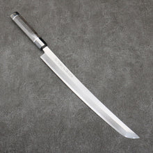  Sakai Takayuki Zangetsu Silver Steel No.3 Sakimaru Yanagiba  330mm Stabilized wood Handle with Sheath - Japanny - Best Japanese Knife