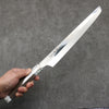 Sakai Takayuki Ginryu Honyaki Swedish Steel Mirrored Finish Sakimaru Yanagiba  300mm Stabilized wood Handle with Sheath - Japanny - Best Japanese Knife