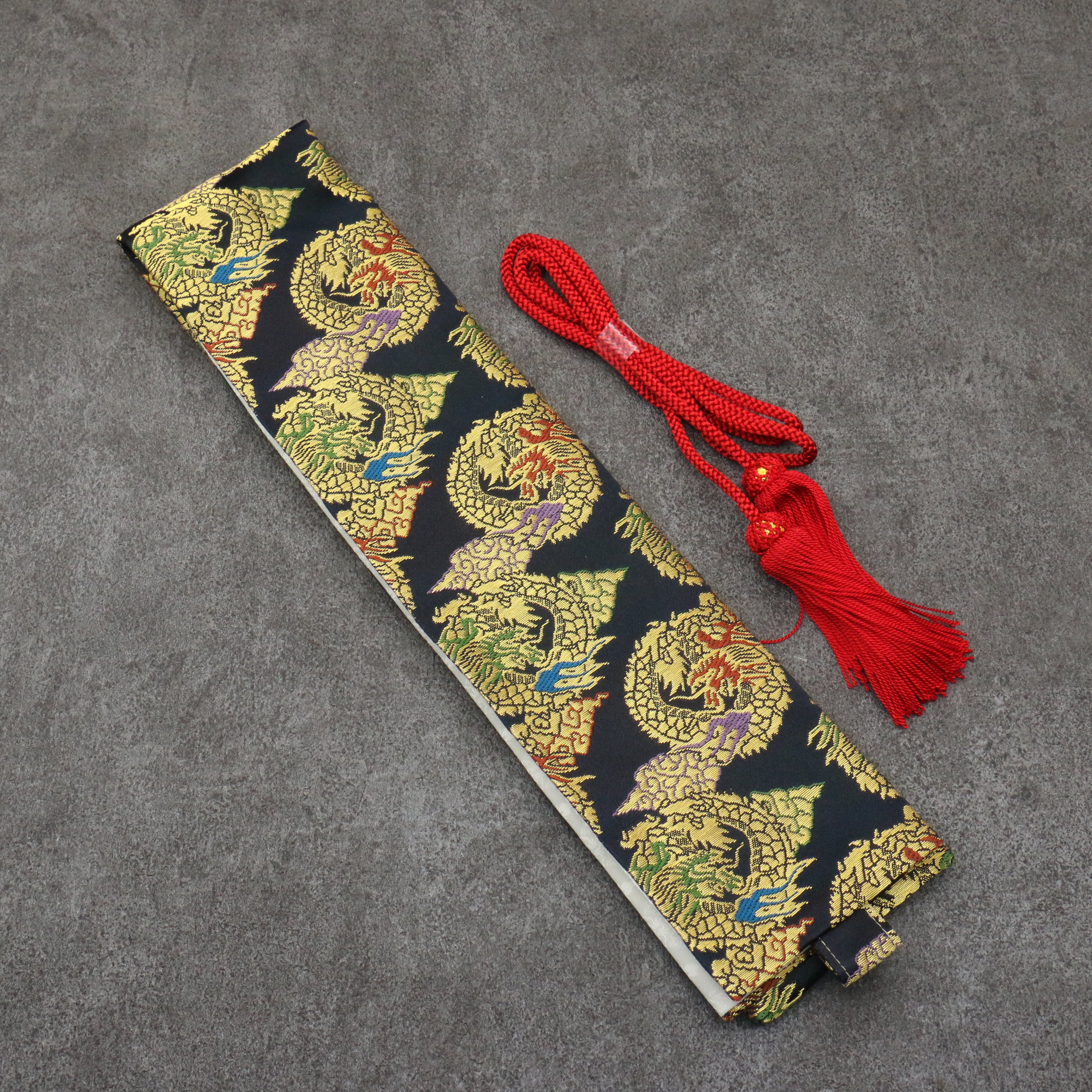 Tessen by Tanaka Tamahagane Sakimaru Yanagiba  315mm Ebony Wood Handle with Sheath - Japanny - Best Japanese Knife