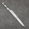 Sakai Takayuki Hien White Steel No.2 Honyaki Kiritsuke Yanagiba  300mm Stabilized wood (White Ferrule and End Cap) Handle with Sheath - Japanny - Best Japanese Knife