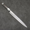 Sakai Takayuki Chef Series Silver Steel No.3 Yanagiba  270mm Stabilized wood (White Ferrule and End Cap) Handle with Sheath - Japanny - Best Japanese Knife