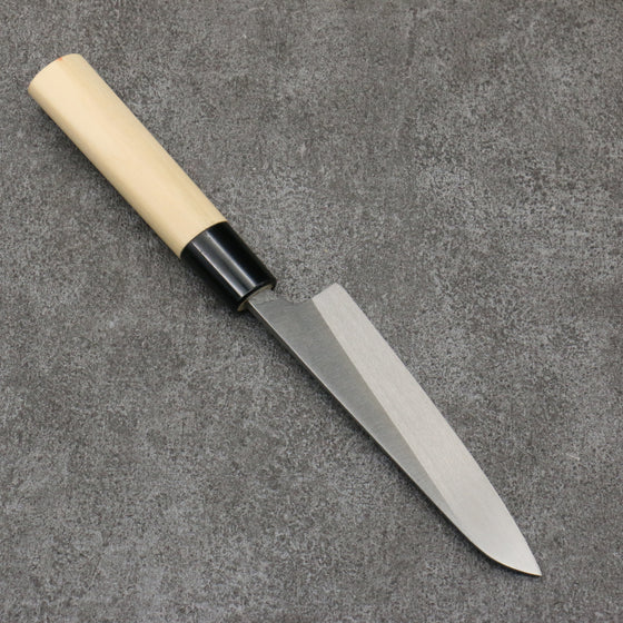 Nakaniida White Steel No.2 Migaki Polish Finish Petty-Utility  120mm Magnolia Handle - Seisuke Knife