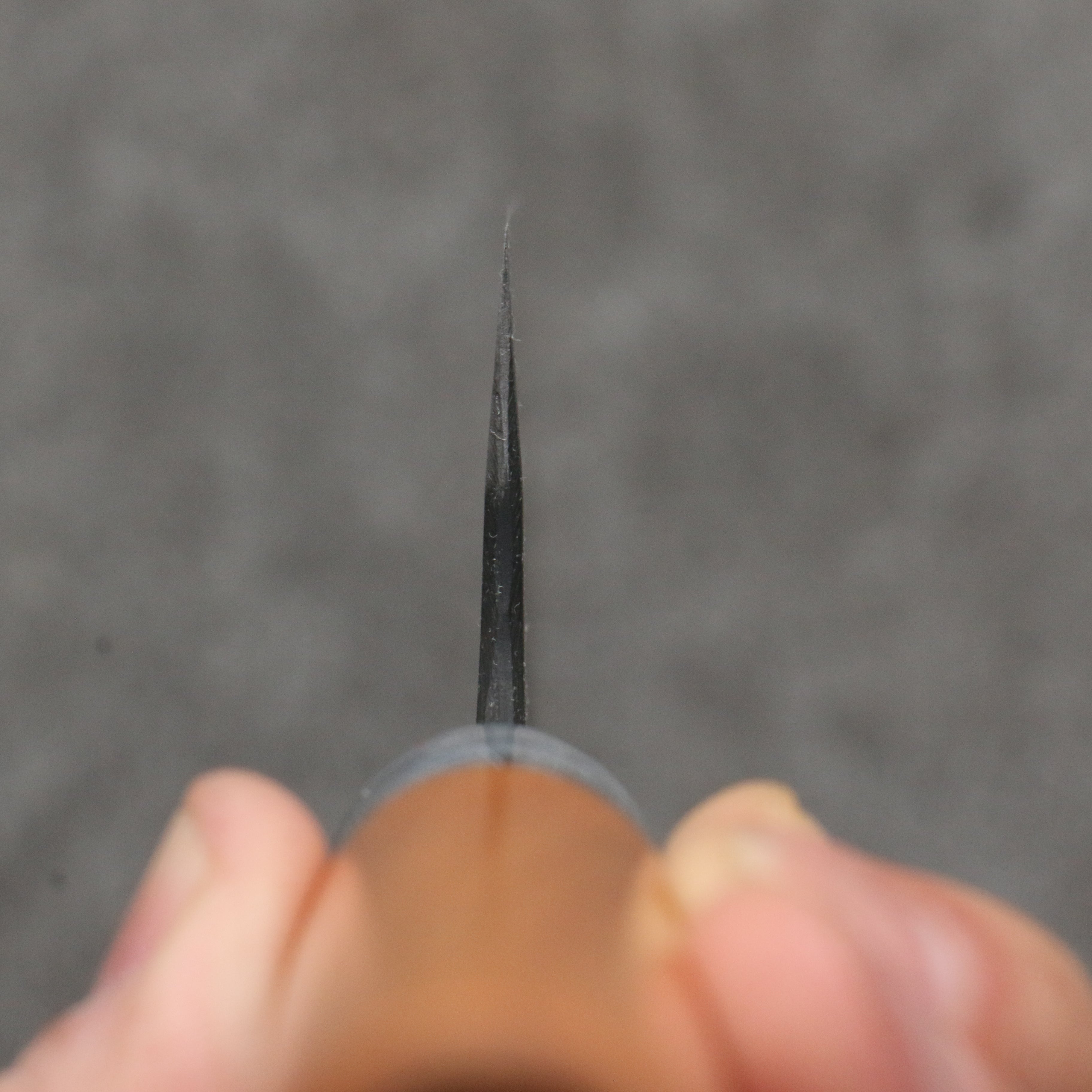 Nao Yamamoto White Steel No.2 Kurouchi Sujihiki  240mm Cherry Tree Handle - Japanny - Best Japanese Knife