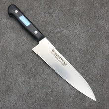  Sakai Takayuki Molybdenum Migaki Finished Gyuto  180mm Black PC(Plastic) Handle - Japanny - Best Japanese Knife