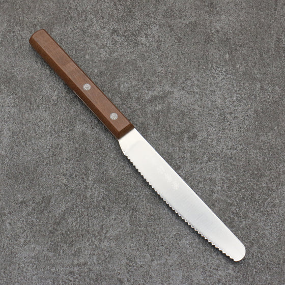 Kanetsune AUS8 Spread Knife  110mm Maple Handle - Japanny - Best Japanese Knife