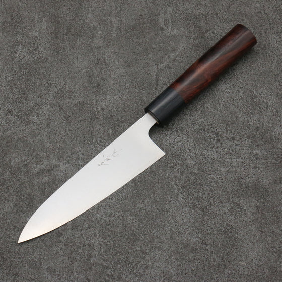 Shungo Ogata SG2 Migaki Finished Petty-Utility  135mm Shitan Handle - Japanny - Best Japanese Knife