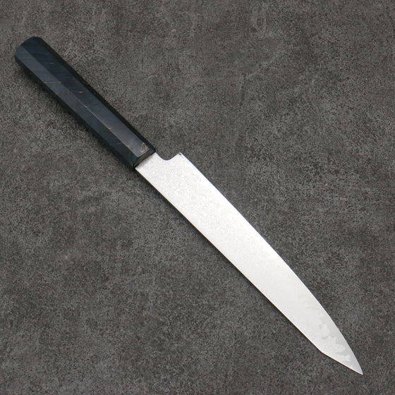 Seisuke VG10 Damascus Petty-Utility  180mm Stabilized wood Handle - Japanny - Best Japanese Knife