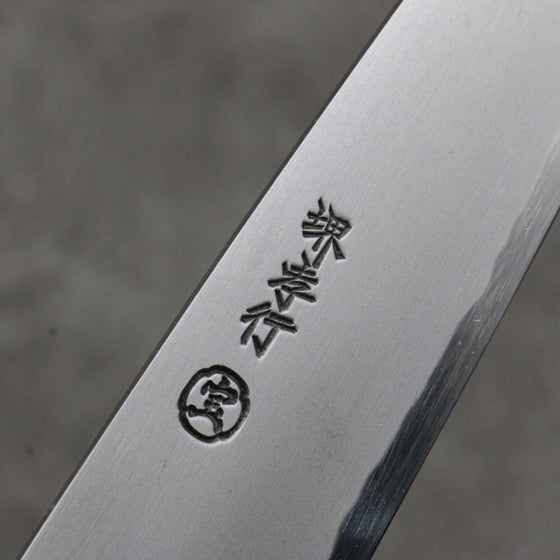 Sakai Takayuki Sanpou White Steel No.2 Matte Petty-Utility  150mm Wenge Handle - Japanny - Best Japanese Knife