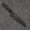 Sakai Takayuki Kurokage VG10 Hammered Teflon Coating Kiritsuke Gyuto  190mm Black Lacquered Handle - Japanny - Best Japanese Knife