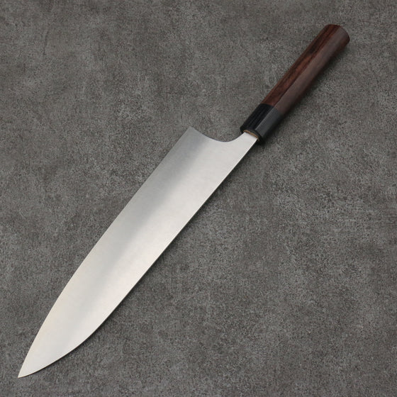 Shungo Ogata SG2 Migaki Finished Gyuto  240mm Shitan Handle - Japanny - Best Japanese Knife