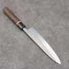 Tadafusa SLD Hammered Gyuto  210mm Burnt Walnut Handle - Japanny - Best Japanese Knife