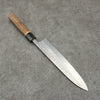 Tadafusa SLD Hammered Gyuto  240mm Burnt Walnut Handle - Japanny - Best Japanese Knife