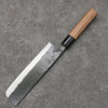 Hayashida Blue Steel No.2 Black Finished Nakiri  170mm Walnut Handle - Japanny - Best Japanese Knife