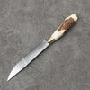 Meguru Stainless Steel Steak  Stag Handle - Japanny - Best Japanese Knife