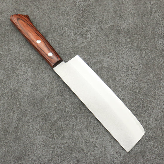 Kunihira VG1 Nashiji Usuba  165mm Mahogany Handle - Japanny - Best Japanese Knife