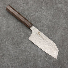  Sakai Takayuki Coreless Damascus Small Bunka  135mm Wenge Handle - Seisuke Knife