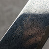 Seisuke VG10 Black Damascus Mirrored Finish Gyuto  210mm Gray Pakka wood Handle - Japanny - Best Japanese Knife