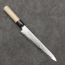  Seisuke VG10 Damascus Petty-Utility  180mm Magnolia Handle - Japanny - Best Japanese Knife