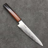 Kanjyo SG2 Damascus Petty-Utility  150mm Burnt Wood Lacquered Handle - Japanny - Best Japanese Knife