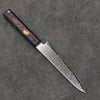 Kanjyo SG2 Damascus Petty-Utility  150mm Purple Lacquered  Handle - Japanny - Best Japanese Knife