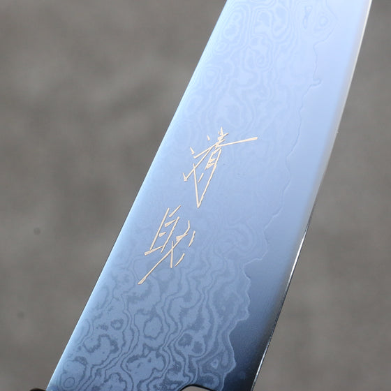 Seisuke VG10 Ion plating Damascus Petty-Utility  105mm Magnolia Handle - Japanny - Best Japanese Knife