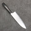 Seisuke VG10 Damascus Santoku  180mm Ebony Wood Handle - Japanny - Best Japanese Knife