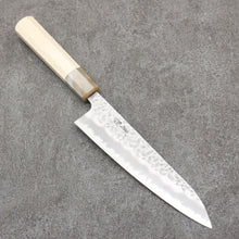  Seisuke Kumo White Steel No.1 Hammered Gyuto  180mm Magnolia Handle - Seisuke Knife