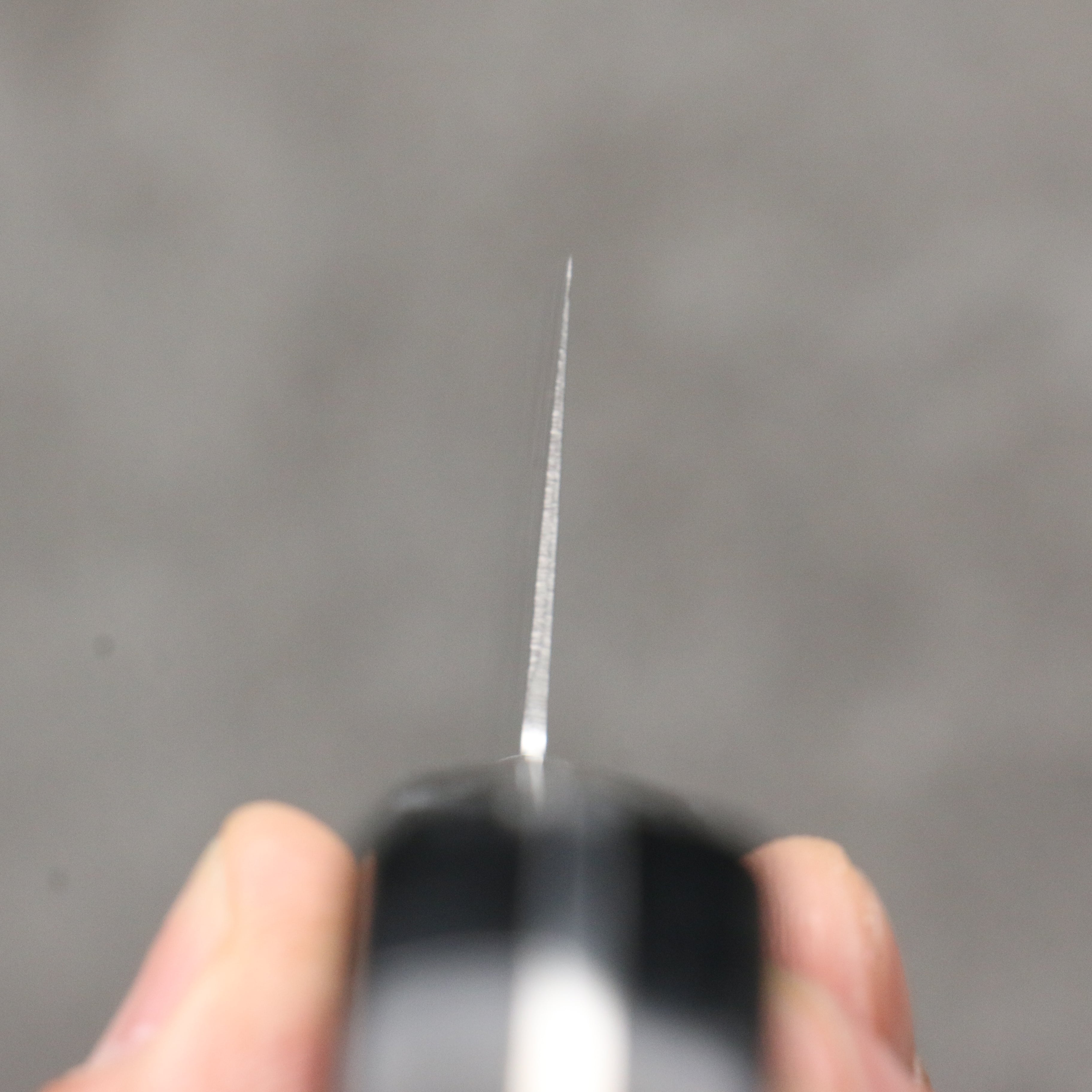 Seisuke VG5 Migaki Finished Gyuto  210mm Black Marbled Resin Handle - Japanny - Best Japanese Knife