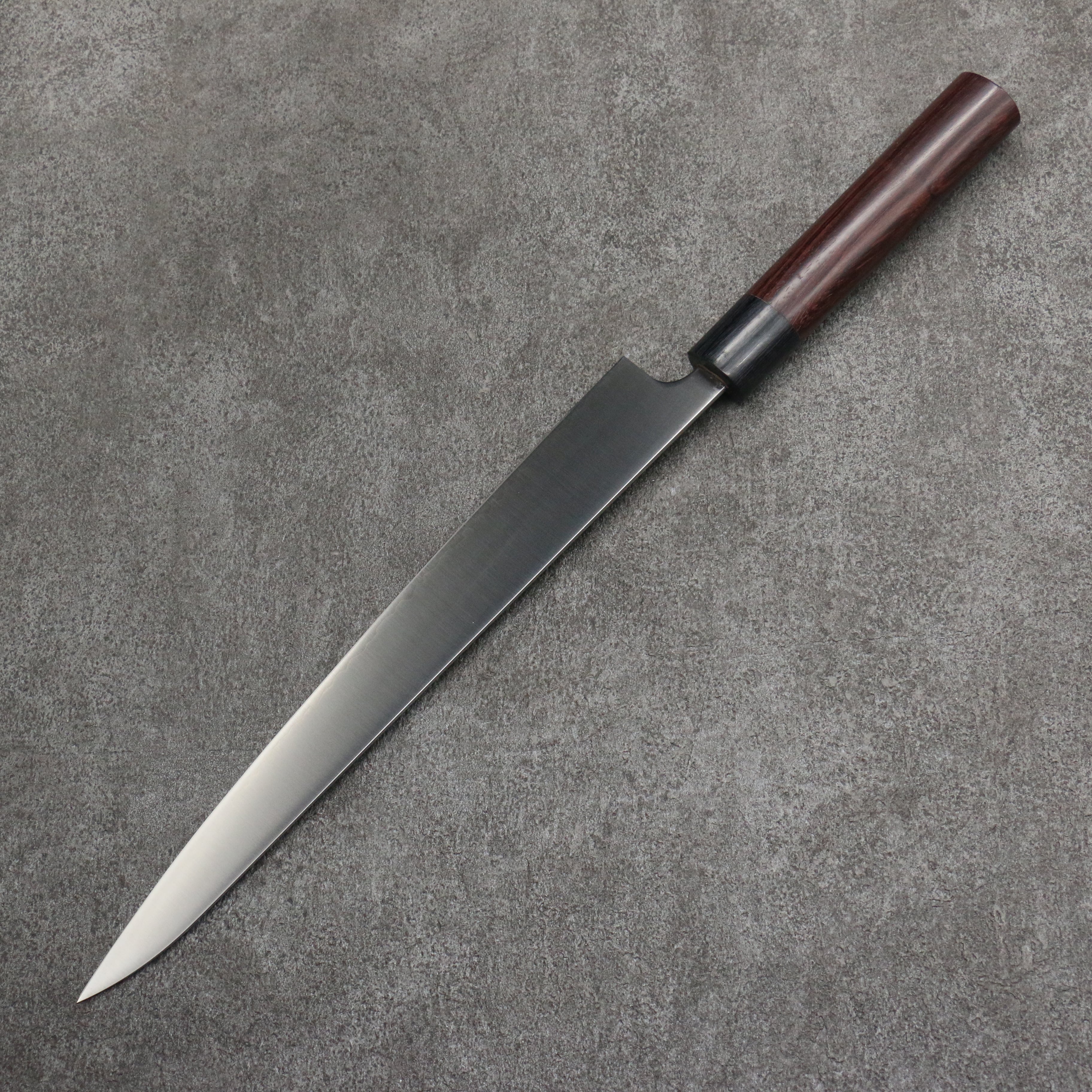 Seisuke SRS13 Migaki Finished Sujihiki  270mm Rosewood (Ferrule: Black Pakka Wood) Handle - Japanny - Best Japanese Knife