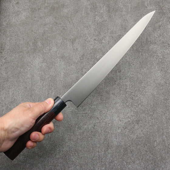 Seisuke SRS13 Migaki Finished Sujihiki  270mm Rosewood (Ferrule: Black Pakka Wood) Handle - Japanny - Best Japanese Knife