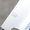 Kikuzuki Silver Steel No.3 Bokashi Santoku  180mm Magnolia Handle - Japanny - Best Japanese Knife