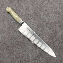  Sakai Takayuki Grand Chef SP Uddeholm Swedish stain-resistant steel Gyuto Salmon  210mm SP Type III (Pearl) Handle - Japanny - Best Japanese Knife