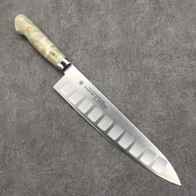  Sakai Takayuki Grand Chef SP Uddeholm Swedish stain-resistant steel Gyuto Salmon  240mm SP Type III (Pearl) Handle - Japanny - Best Japanese Knife