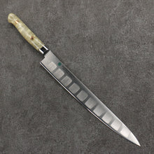  Sakai Takayuki Grand Chef SP Uddeholm Swedish stain-resistant steel Sujihiki Salmon  240mm SP Type III (Pearl) Handle - Japanny - Best Japanese Knife