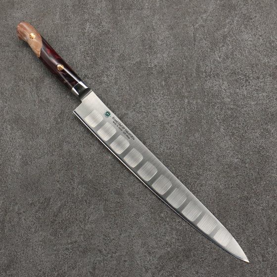 Sakai Takayuki Grand Chef SP Uddeholm Swedish stain-resistant steel Sujihiki Salmon  240mm SP Type III (Volcano) Handle - Japanny - Best Japanese Knife