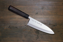  Sakai Takayuki Blue Steel No.2 Deba Ebony Wood Handle - Japanny - Best Japanese Knife