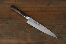  Sakai Takayuki VG10 17 Layer Damascus Petty-Utility 135mm Desert Ironwood Handle - Japanny - Best Japanese Knife